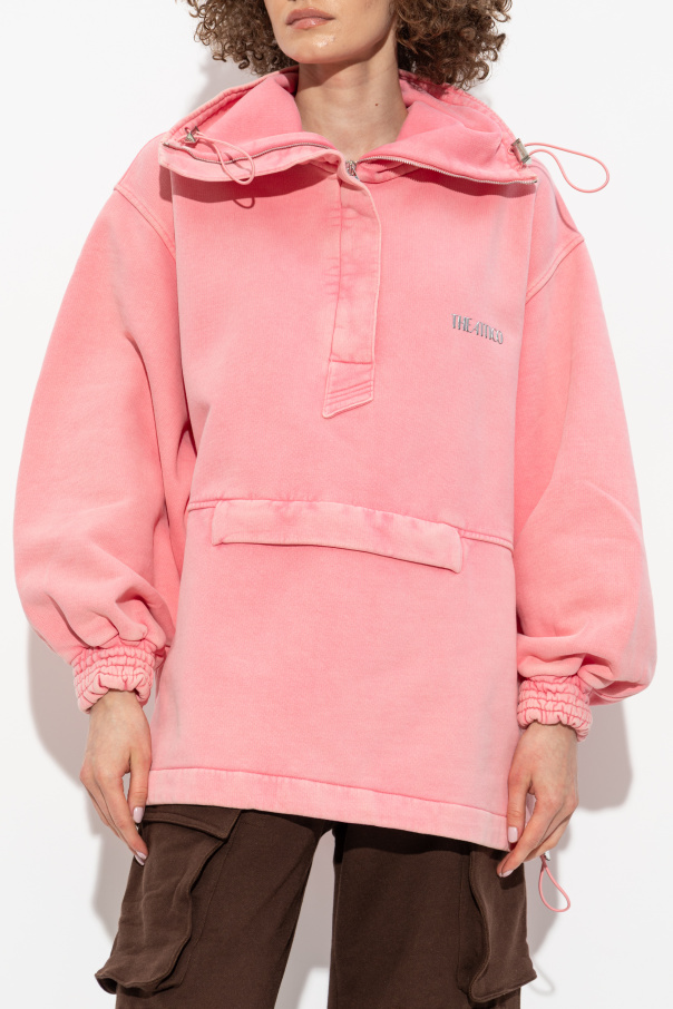 Pink Sweatshirt with logo The Attico - Vitkac Slovakia